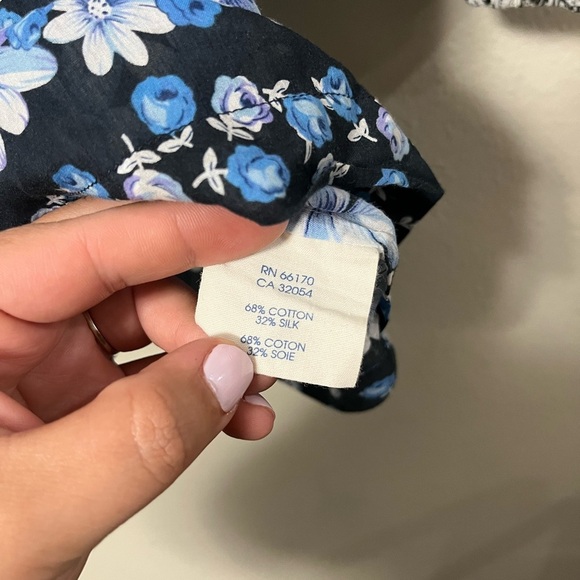 ANTHROPOLOGIE EDME & ESYLLTE FLORAL BLOUSE - Picture 4 of 4